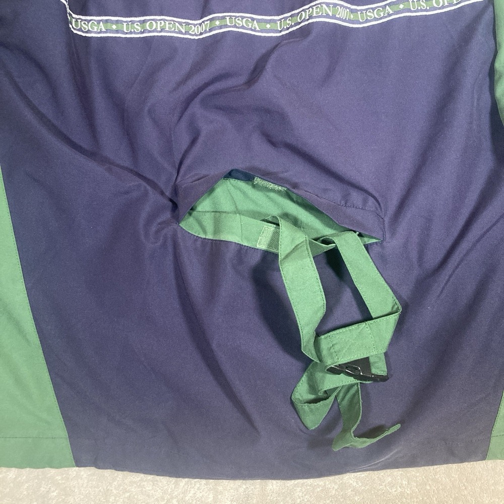 USGA Oakmont 2007 US Open Mens Large Golf Ashworth Windbreaker Jacket *Stain - Picture 9 of 11